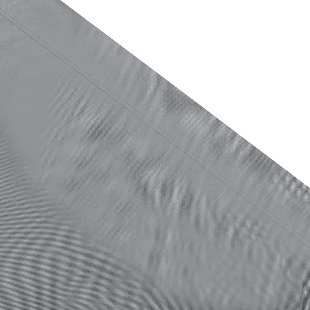 Espreguiçadeira com toldo cinzento