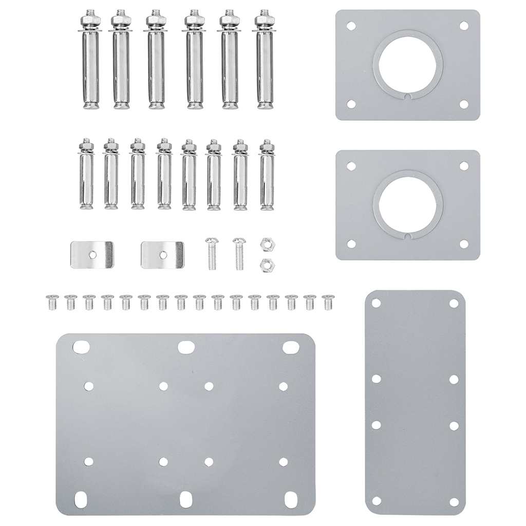Toldo lateral retrátil 160x600 cm azul