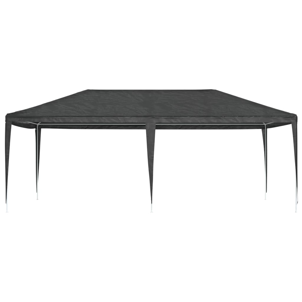 Tenda para festas 4x6 m 90 g/m² antracite