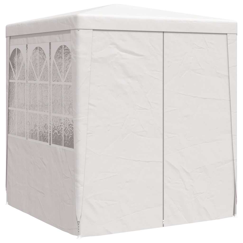 Tenda festas com paredes laterais 2x2m 90g/m² branco