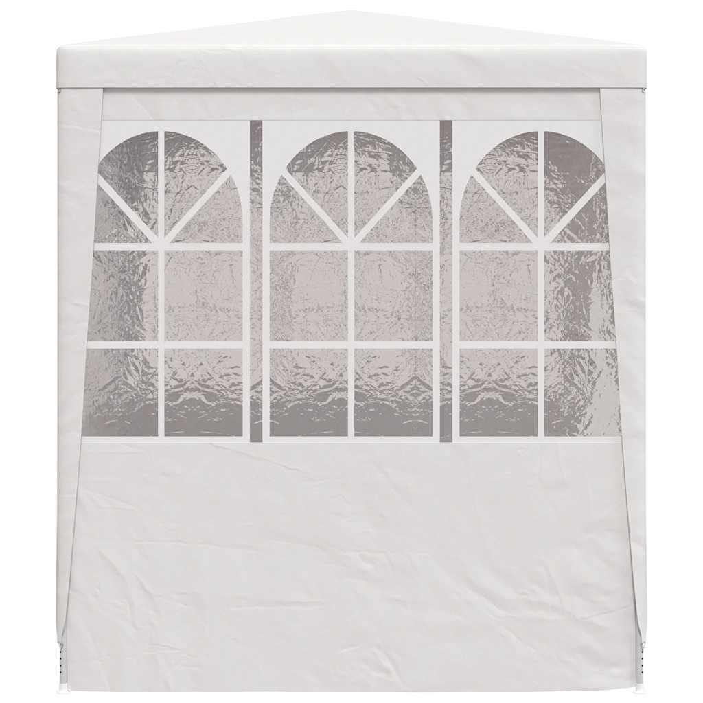 Tenda festas com paredes laterais 2x2m 90g/m² branco