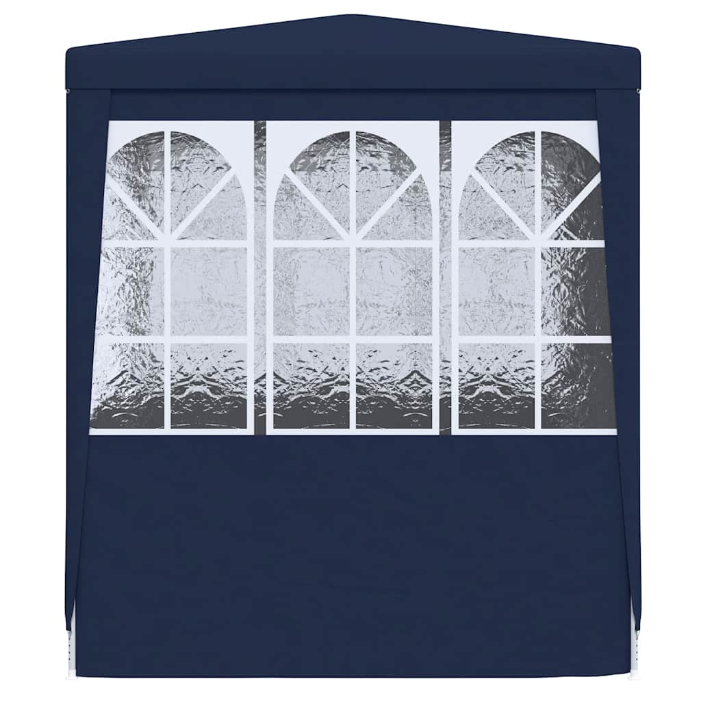 Tenda festas com paredes laterais 2x2 m 90 g/m² azul