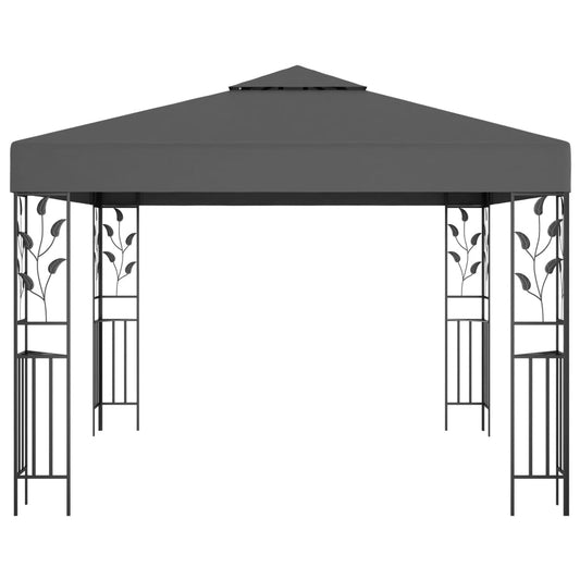 Gazebo 3x3 m antracite