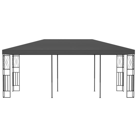 Gazebo 3x6 m tecido antracite