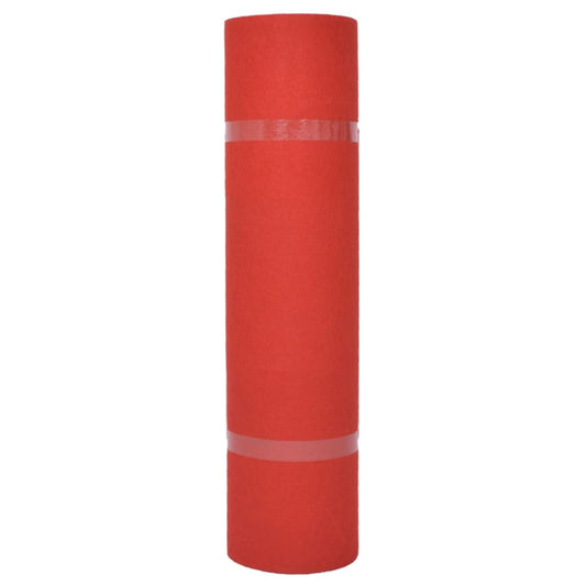 Carpete lisa para eventos 1,2x12 m vermelho