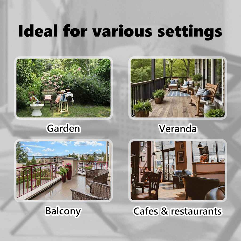 Estore de rolo para exterior 120x270 cm antracite