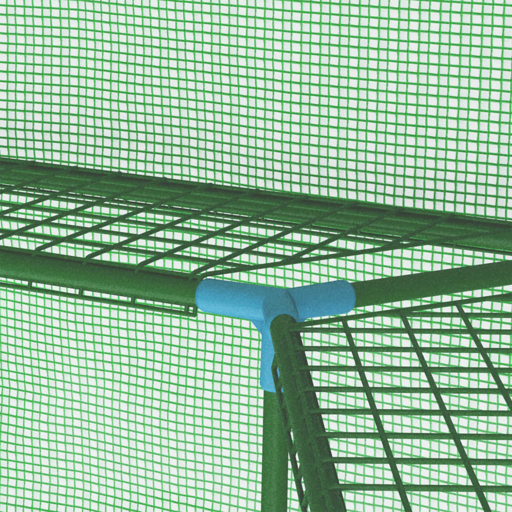Estufa com prateleiras 227x223 cm aço