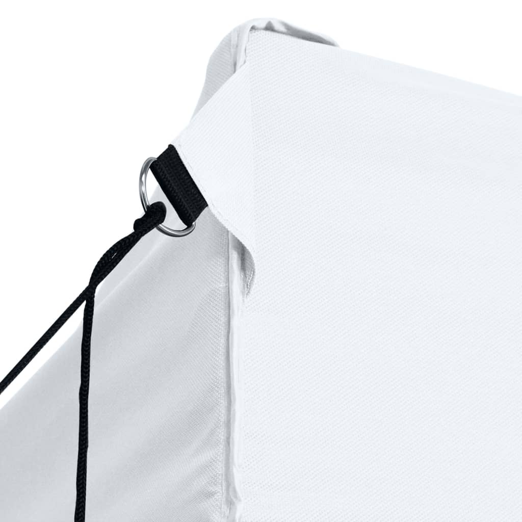 Tenda para festas dobrável c\ 3 paredes laterais 291x413x315 cm branco