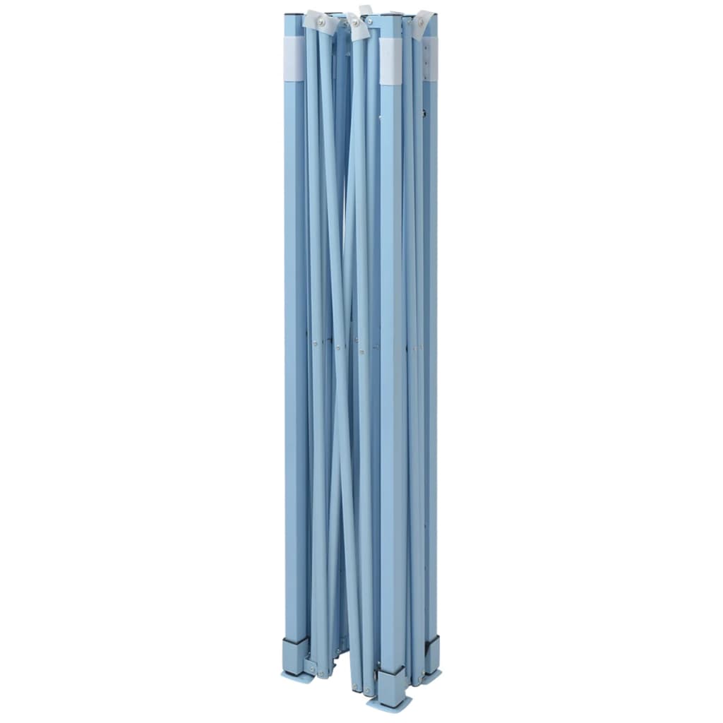 Tenda para festas dobrável c\ 3 paredes laterais 291x413x315 cm branco