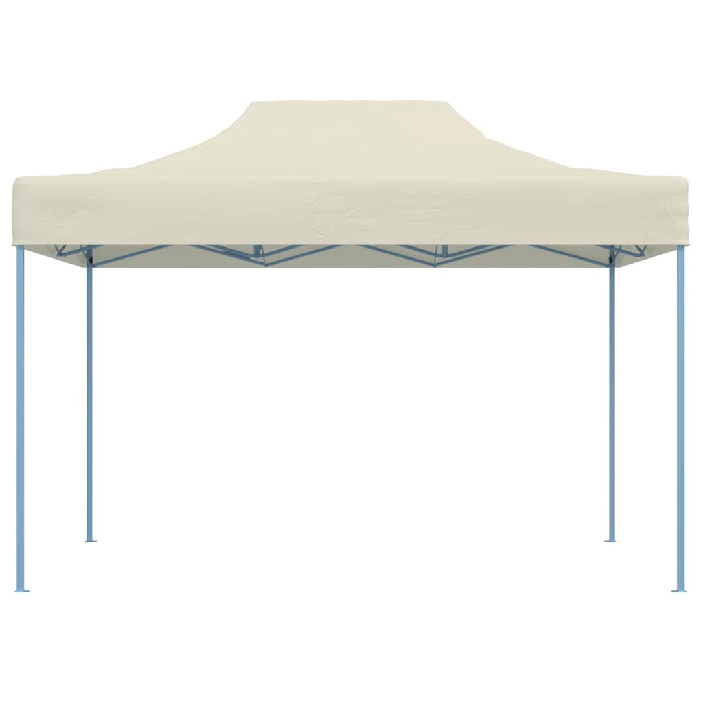 Tenda dobrável profissional para festas 3x4 m aço creme
