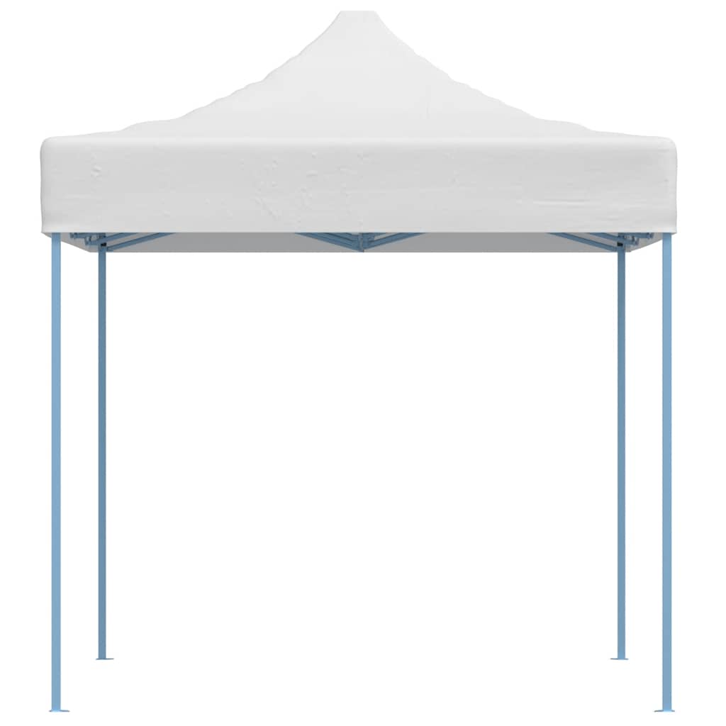 Tenda dobrável profissional para festas 280x410x315 cm aço branco