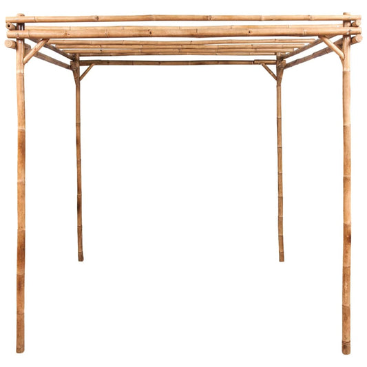 Pérgola de bambu 170x170x220 cm