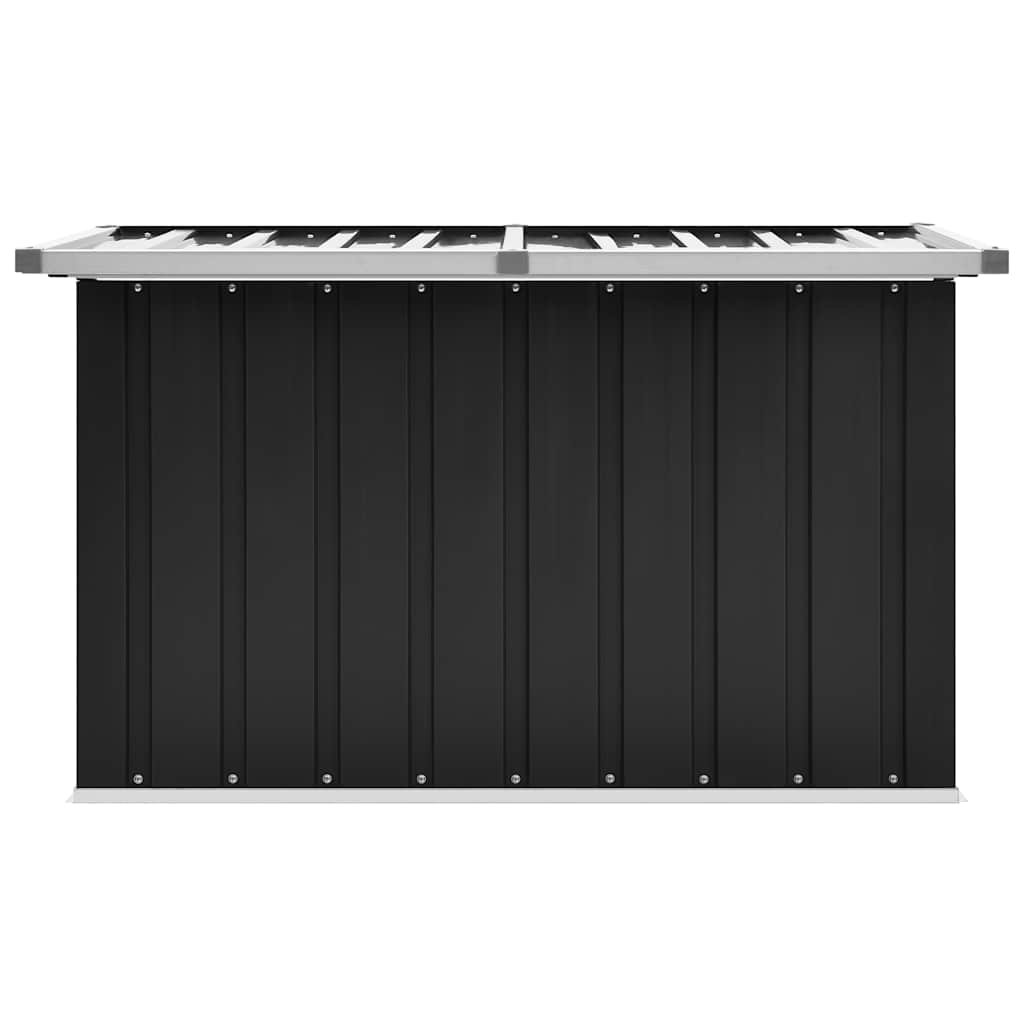 Caixa de arrumação para jardim 109x67x65 cm antracite