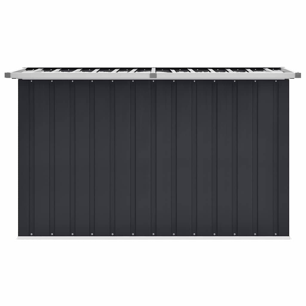 Caixa de arrumação para jardim 149x99x93 cm antracite