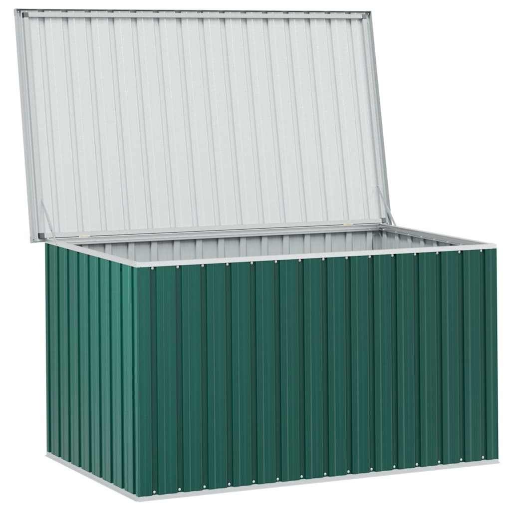 Caixa de arrumação para jardim 171x99x93 cm verde