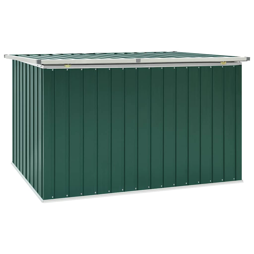 Caixa de arrumação para jardim 171x99x93 cm verde