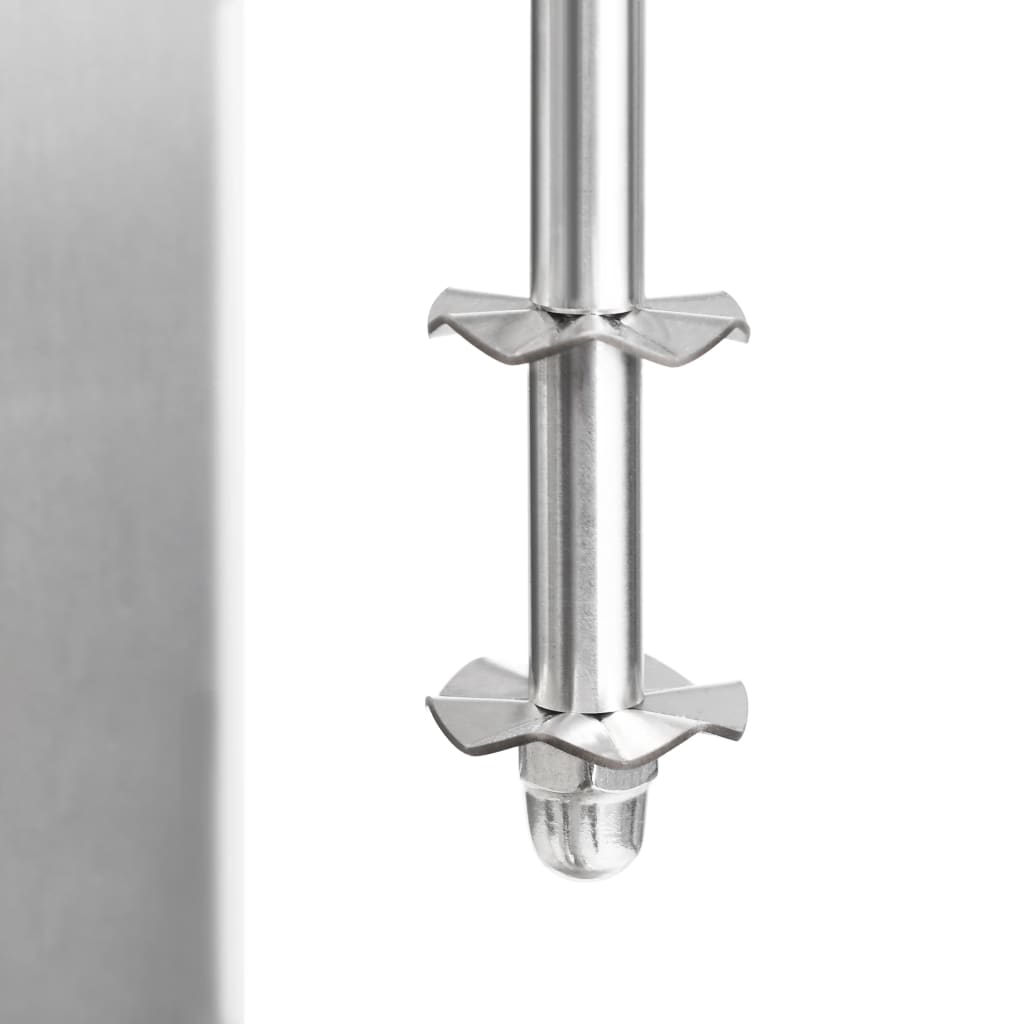 Misturador para batidos com copos duplos aço inoxidável 2 L
