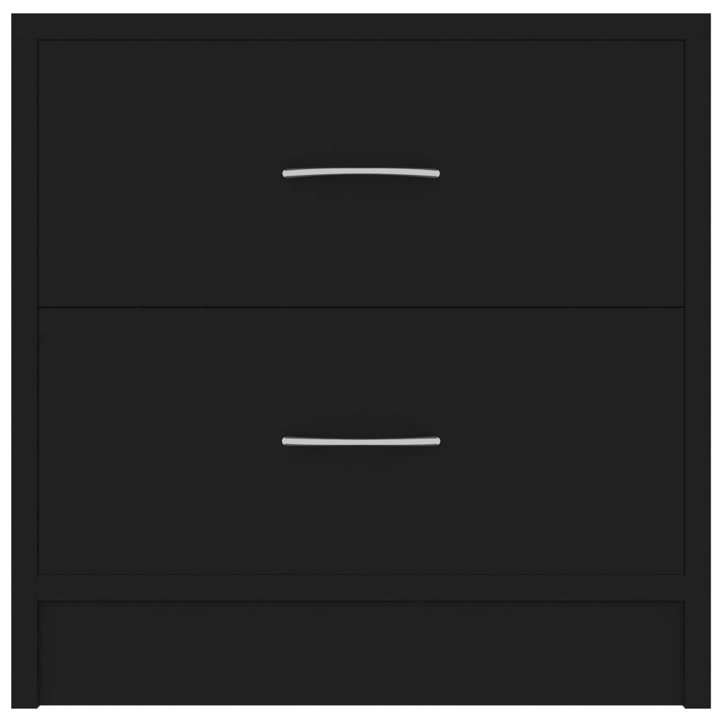 Mesa de cabeceira 40x30x40 cm derivados de madeira preto