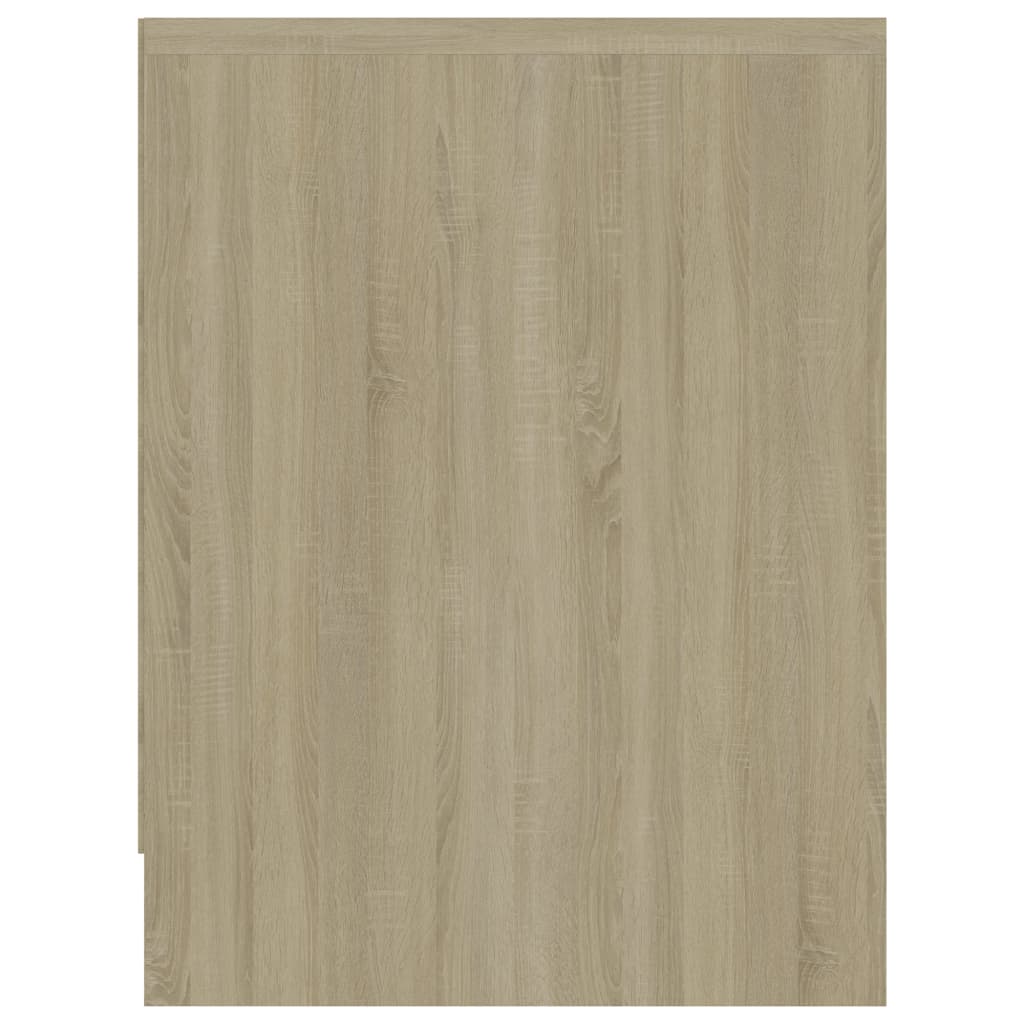 Mesa de cabeceira 40x30x40 cm derivados madeira carvalho sonoma