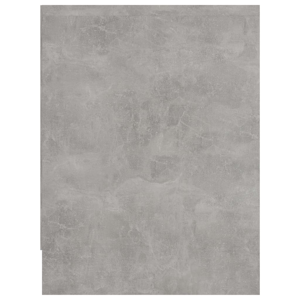 Mesas de cabeceira 2 pcs derivados de madeira cinzento cimento