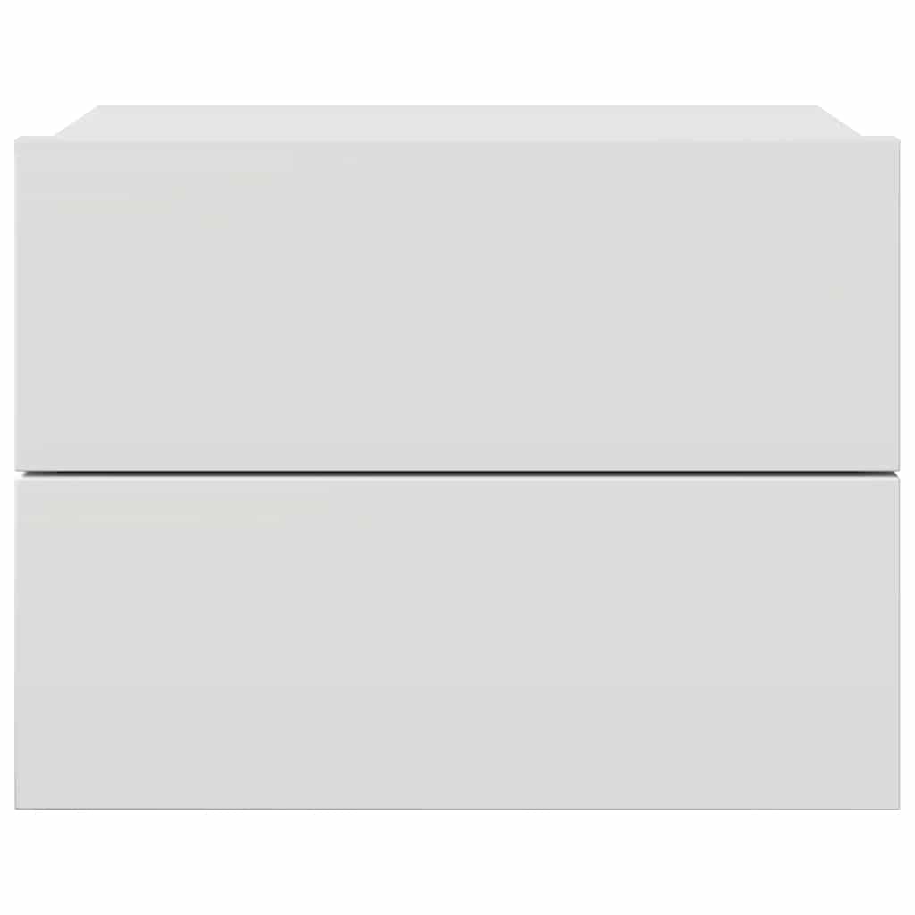 Mesa de cabeceira 40x30x30 cm derivados de madeira branco