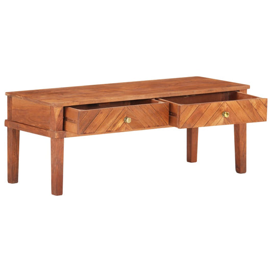 Móvel de TV de madeira de acácia maciça