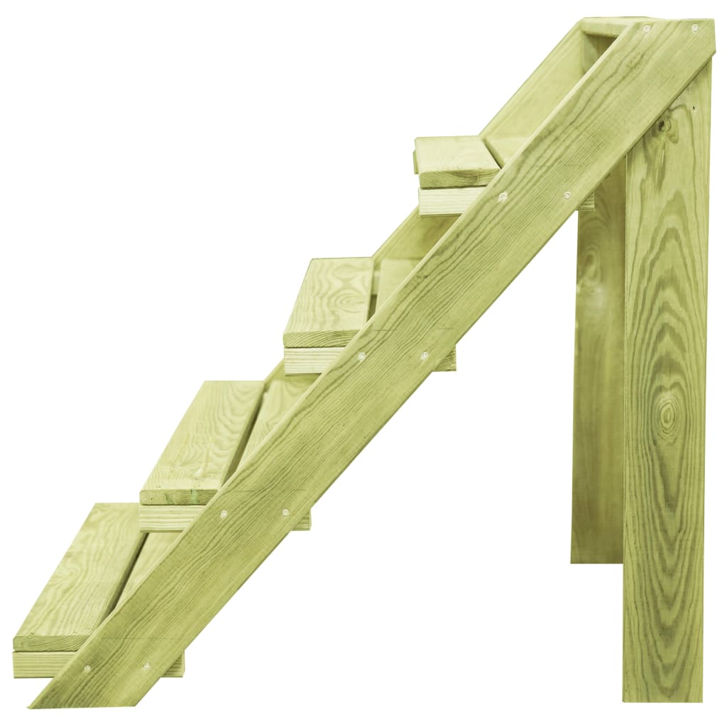 Suporte para plantas 80x80x80 cm madeira de pinho impregnada