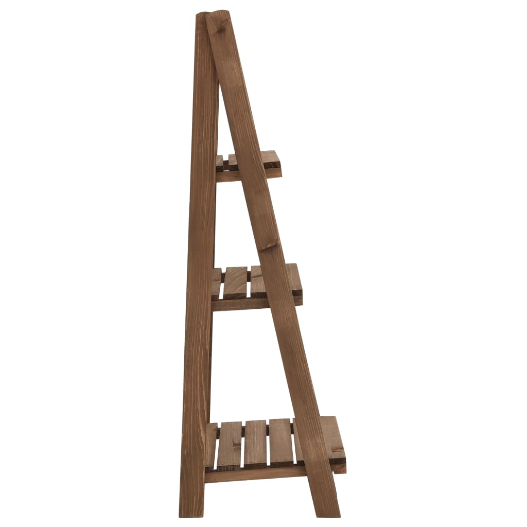 Suporte plantas c/ quadro-negro 3 prateleiras 40x30x90 cm abeto