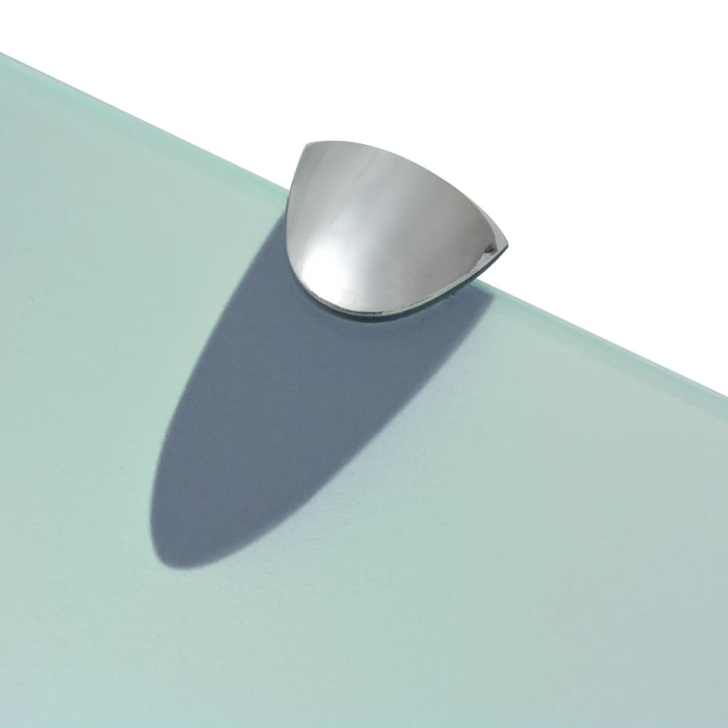 Prateleiras flutuantes 2 pcs vidro 30x10 cm 8 mm