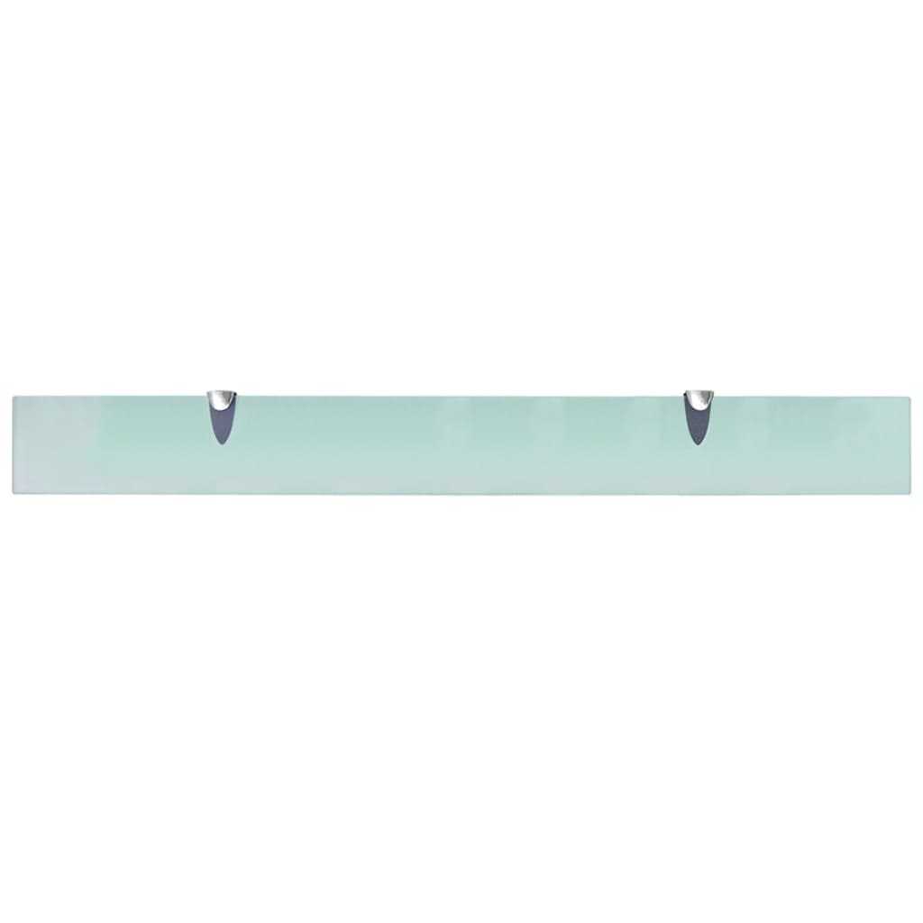 Prateleiras flutuantes 2 pcs vidro 90x10 cm 8 mm