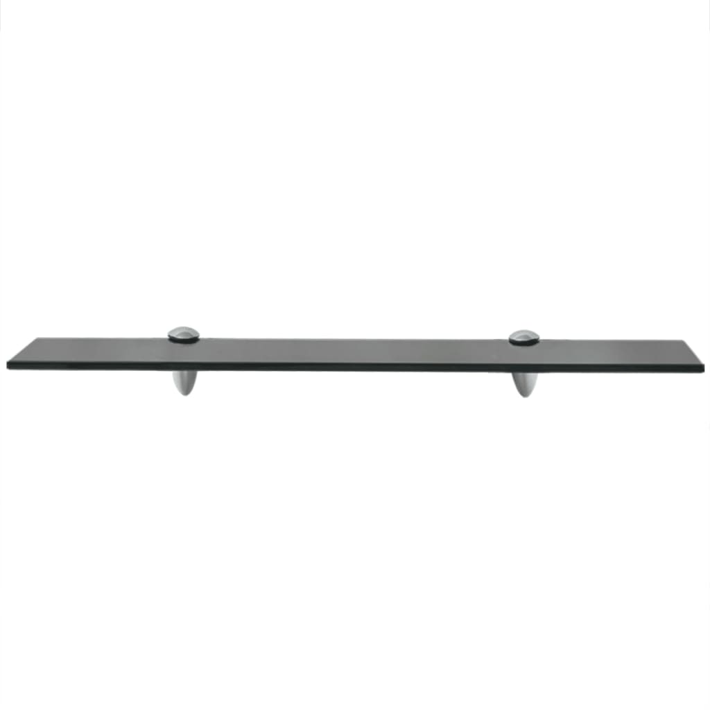 Prateleiras flutuantes 2 pcs vidro 60x10 cm 8 mm
