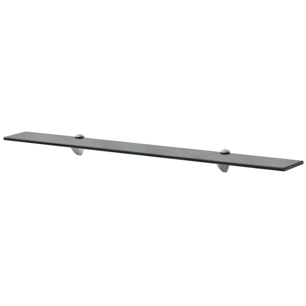 Prateleiras flutuantes 2 pcs vidro 90x10 cm 8 mm
