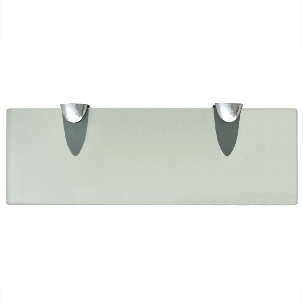 Prateleiras flutuantes 2 pcs vidro 30x10 cm 8 mm