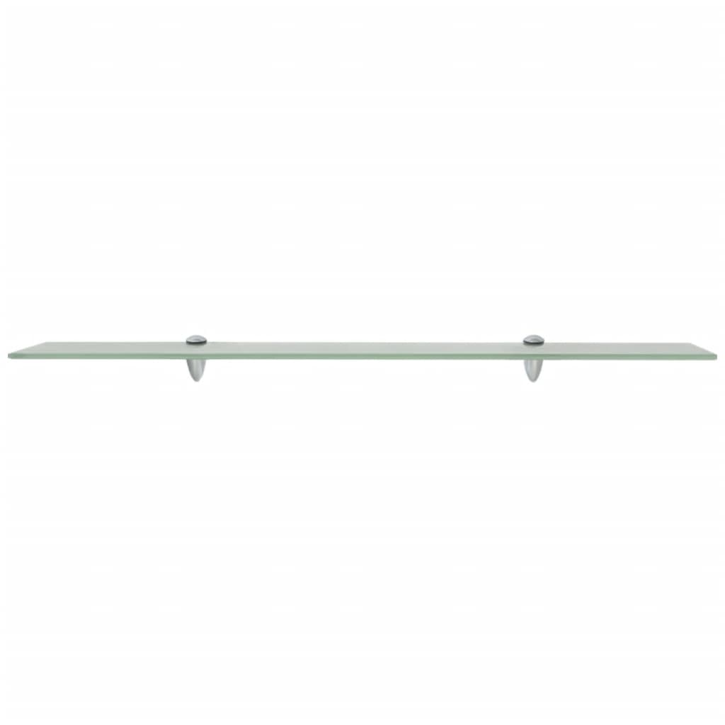 Prateleiras flutuantes 2 pcs vidro 90x10 cm 8 mm