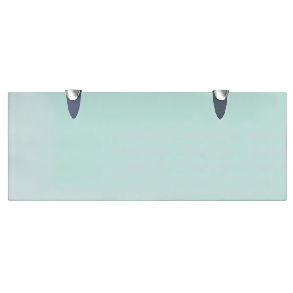 Prateleiras flutuantes 2 pcs vidro 50x20 cm 8 mm