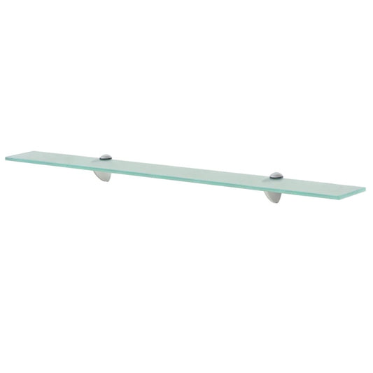 Prateleiras flutuantes 2 pcs vidro 80x20 cm 8 mm