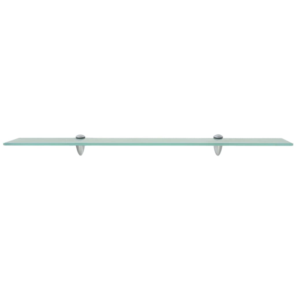 Prateleiras flutuantes 2 pcs vidro 80x20 cm 8 mm