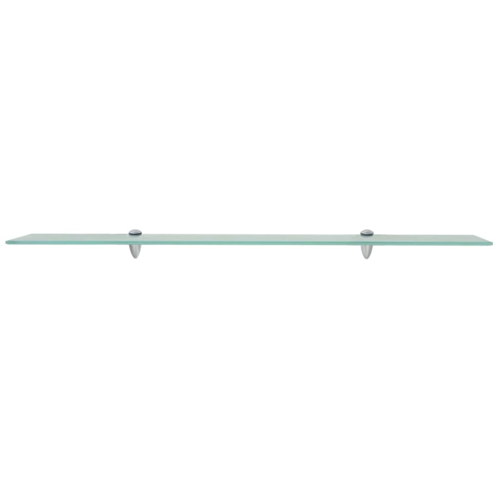Prateleiras flutuantes 2 pcs vidro 100x20 cm 8 mm