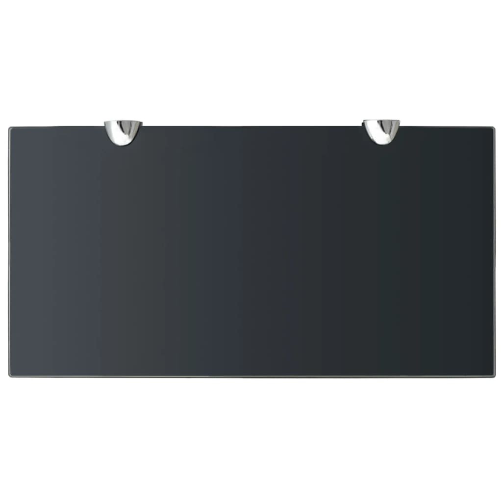 Prateleiras flutuantes 2 pcs vidro 40x20 cm 8 mm