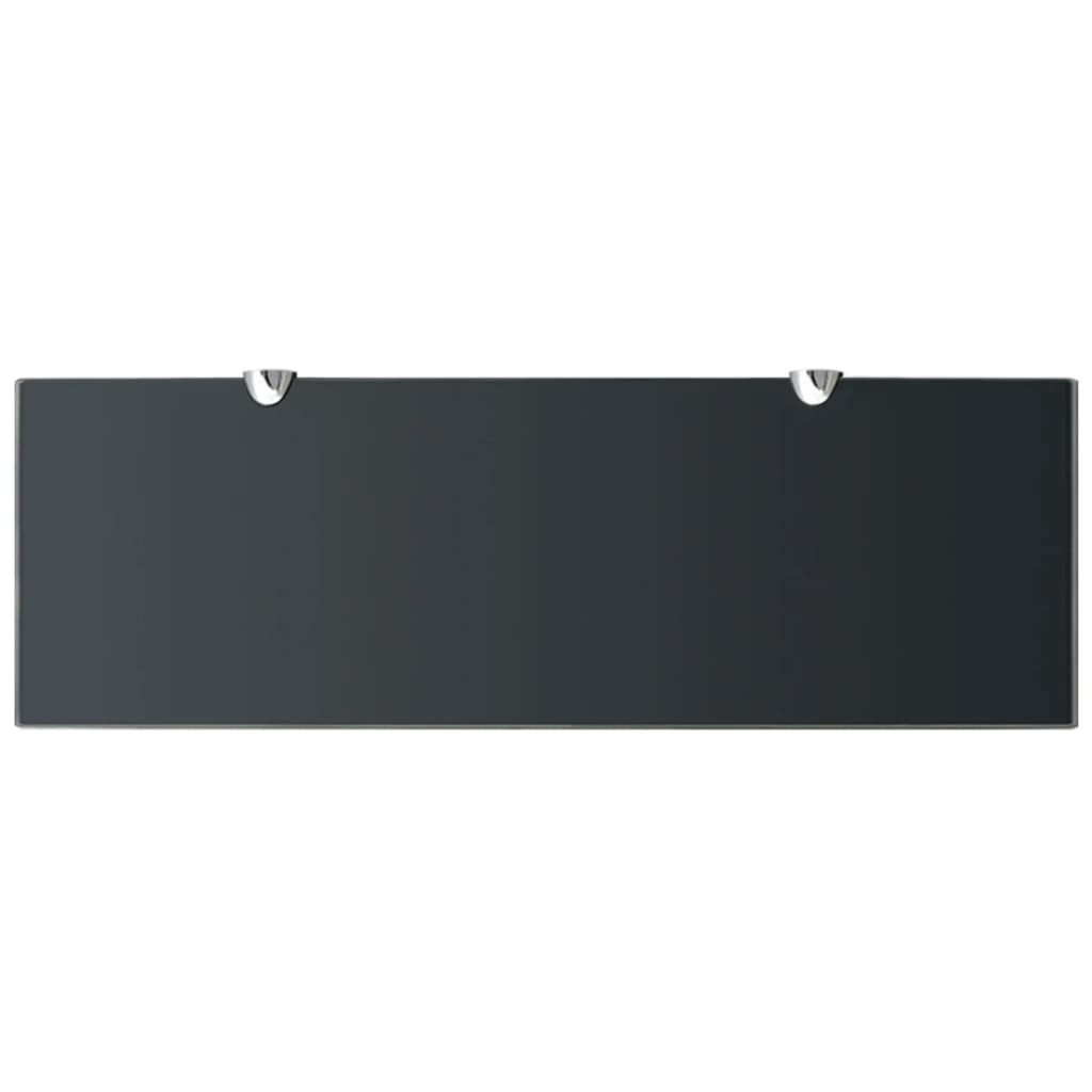 Prateleiras flutuantes 2 pcs vidro 60x20 cm 8 mm