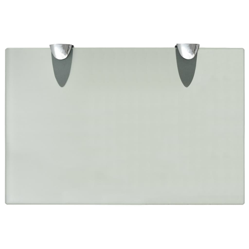 Prateleiras flutuantes 2 pcs vidro 30x20 cm 8 mm
