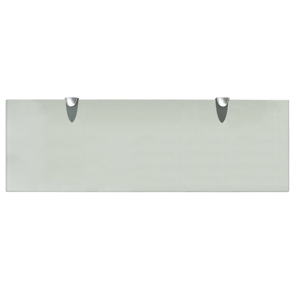 Prateleiras flutuantes 2 pcs vidro 60x20 cm 8 mm