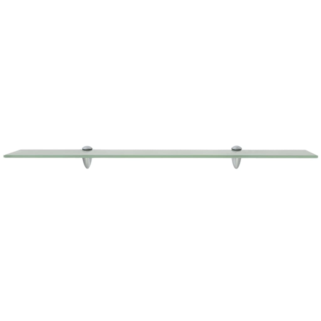 Prateleiras flutuantes 2 pcs vidro 80x20 cm 8 mm