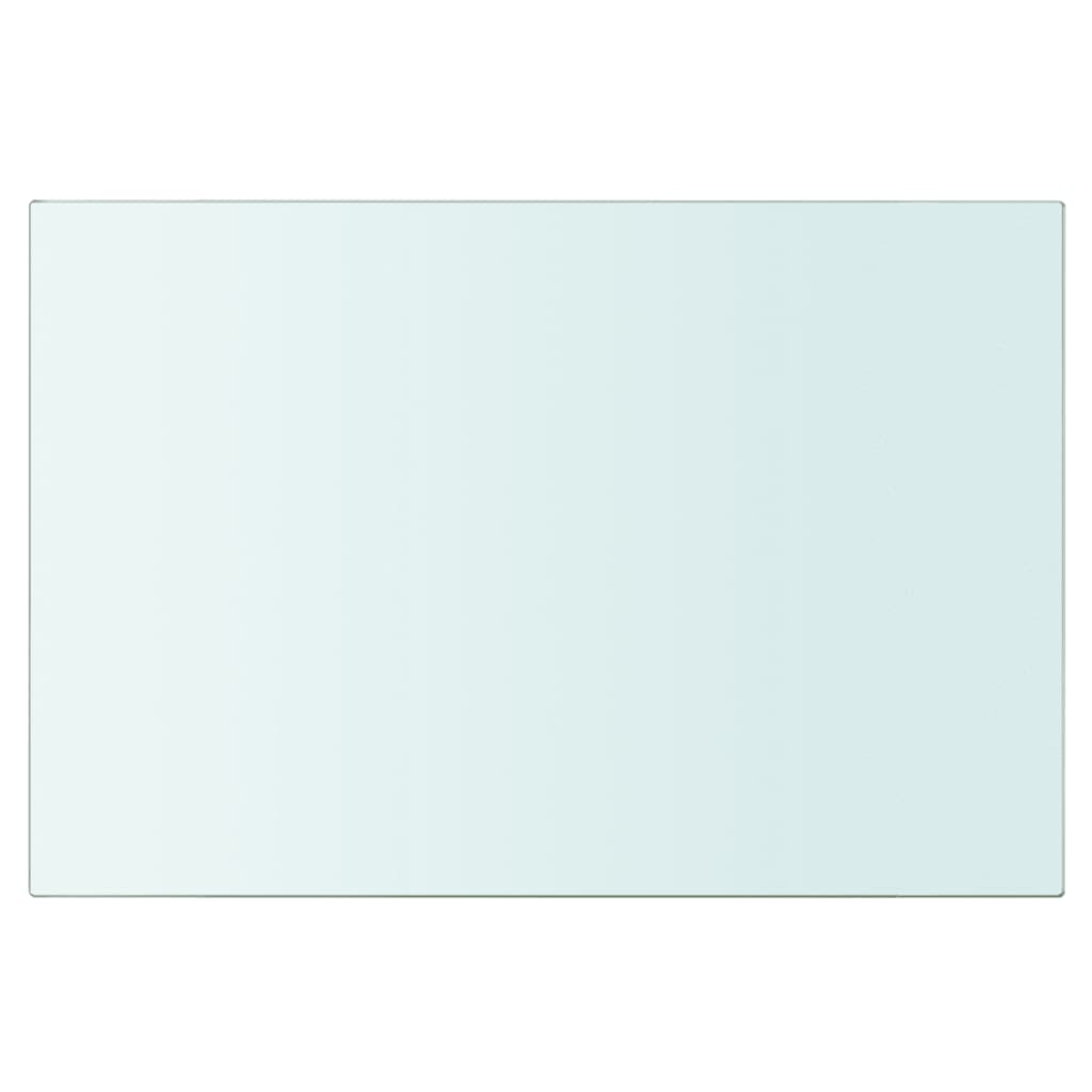 Prateleiras 2 pcs 20x25 cm vidro transparente
