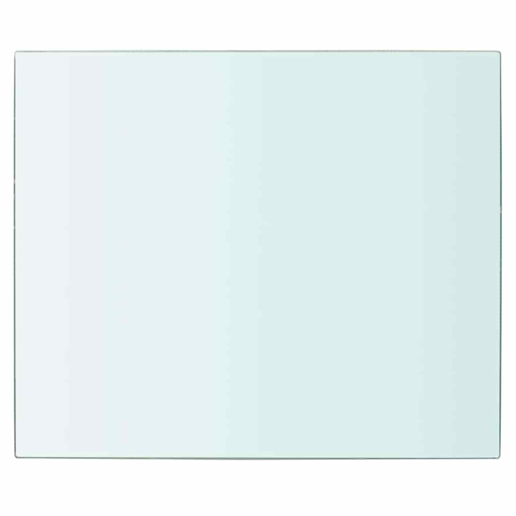 Prateleiras 2 pcs 30x20 cm vidro transparente