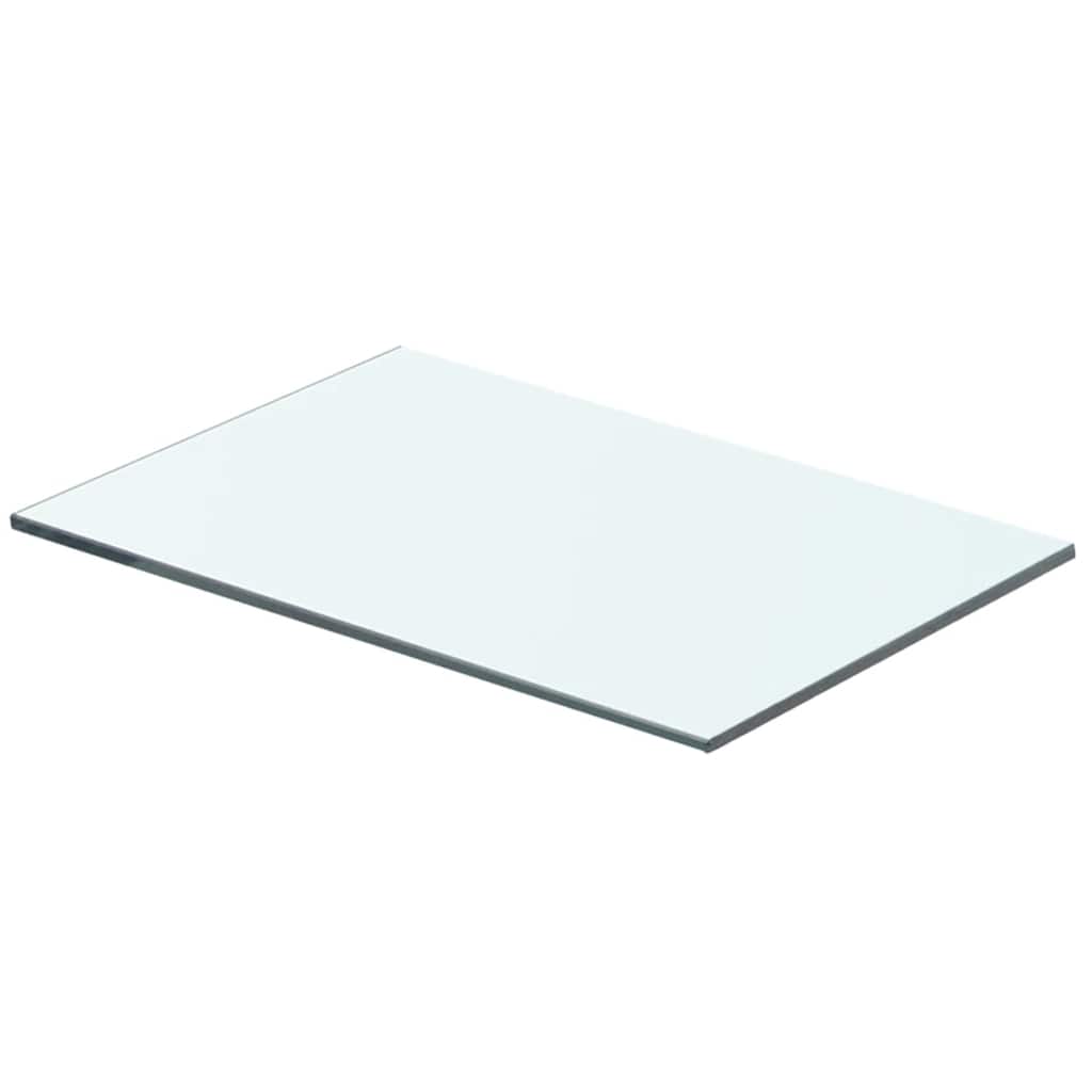 Prateleiras 2 pcs 40x20 cm vidro transparente