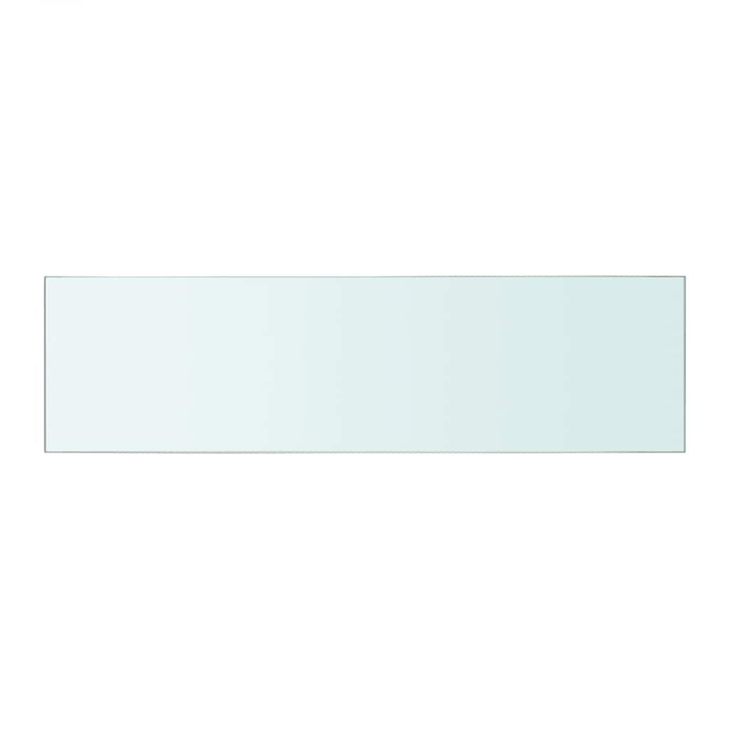 Prateleiras 2 pcs 50x12 cm vidro transparente