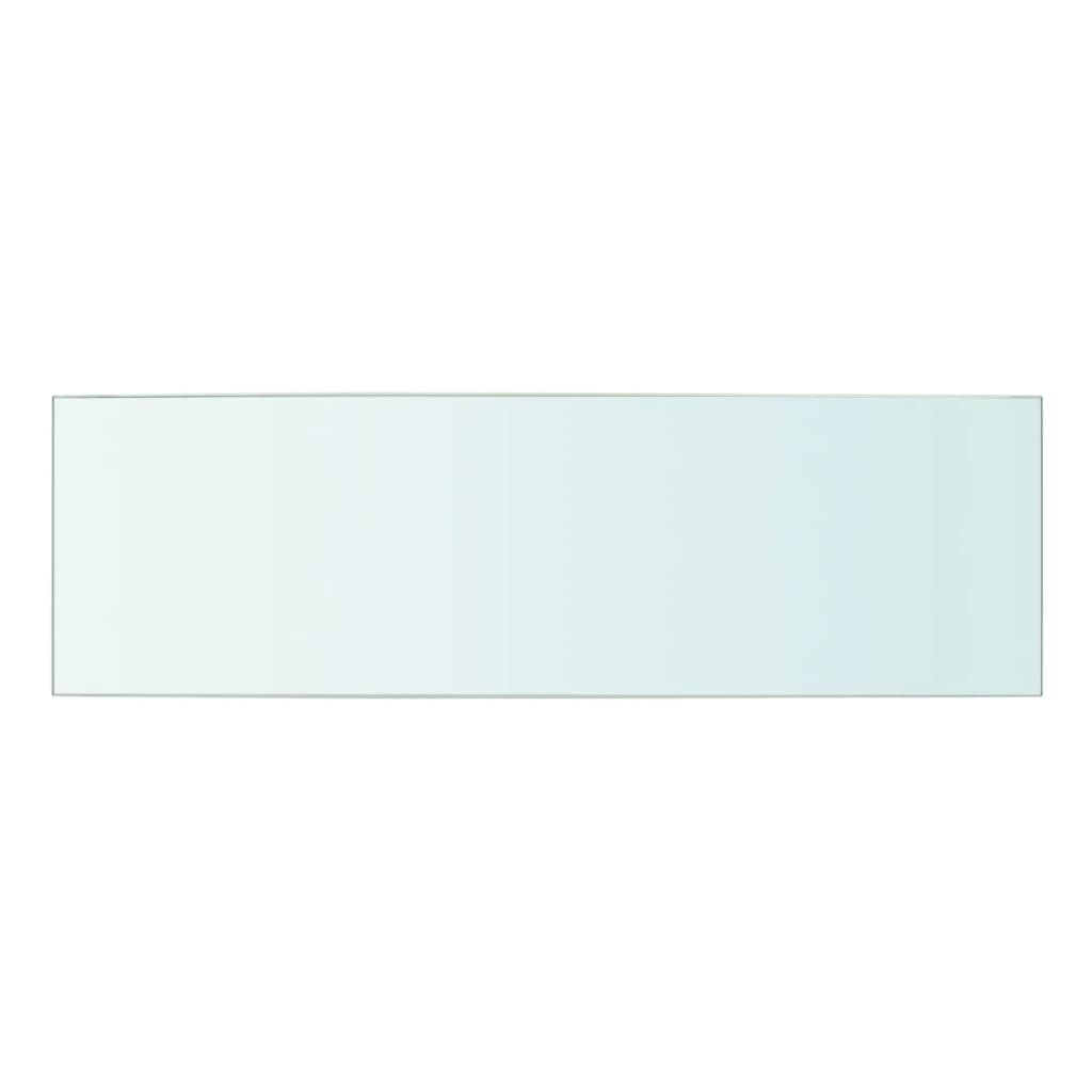 Prateleiras 2 pcs 50x15 cm vidro transparente