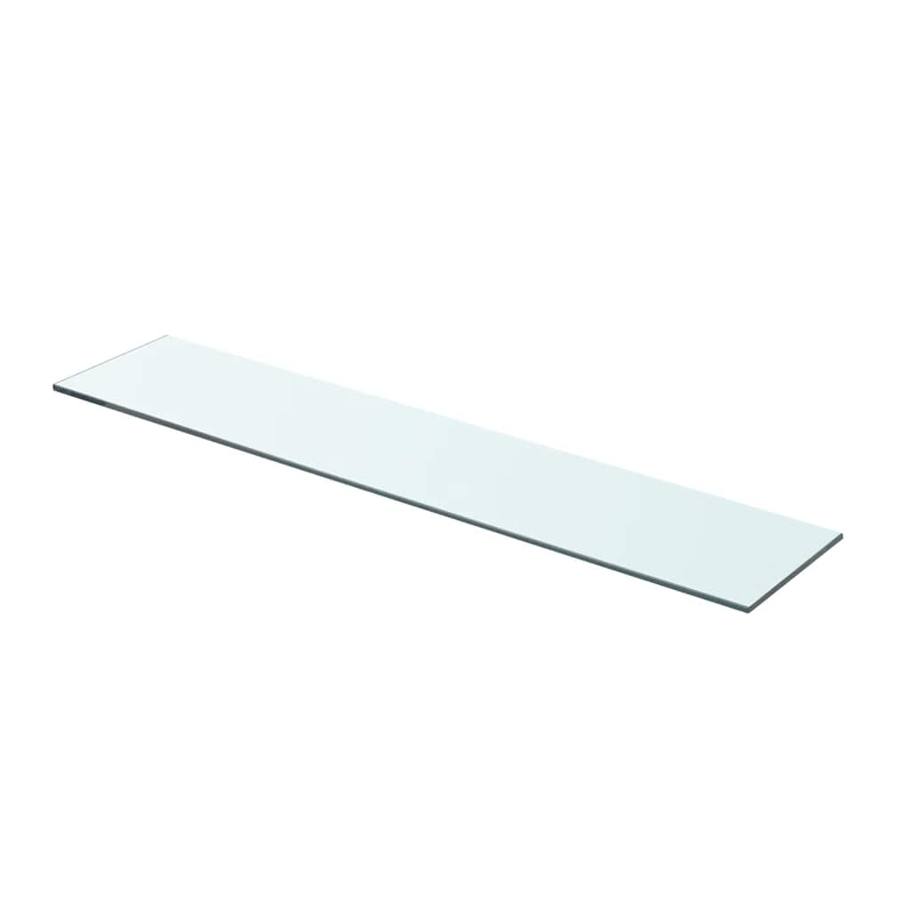Prateleiras 2 pcs 70x15 cm vidro transparente