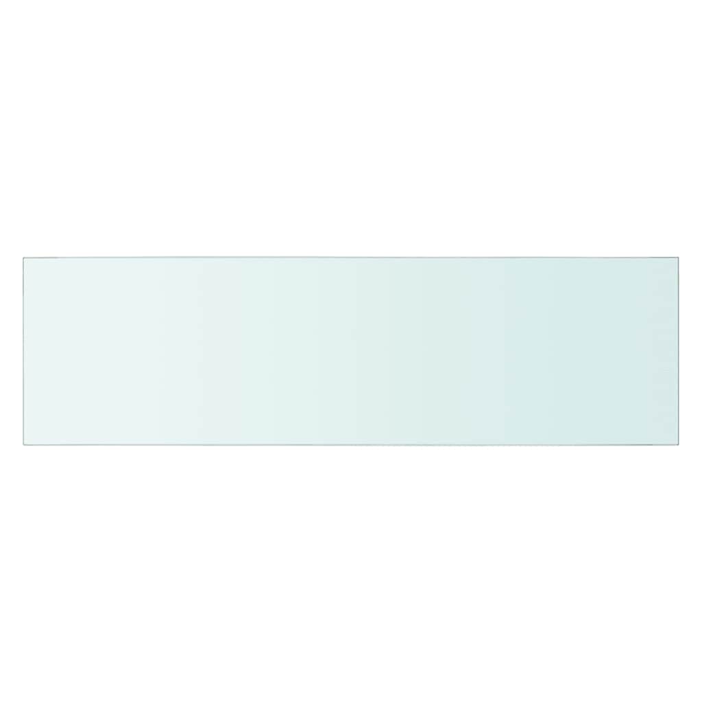 Prateleiras 2 pcs 70x20 cm vidro transparente